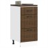 Mueble bajo de cocina Lucca roble