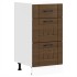 Mueble bajo de cocina Lucca roble