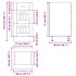 Mueble bajo de cocina Lucca roble