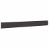 Bordes para césped 50 uds acero laminado frío negro 10x103