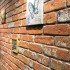Paneles de pared 3D diseño de ladrillo 10 uds EPS marrón