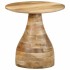 Mesa auxiliar madera maciza de mango Ø40x40