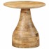 Mesa auxiliar madera maciza de mango Ø40x40
