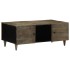 Mesa de centro madera maciza de mango gris claro 100x54x40