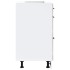 Mueble bajo de cocina Lucca madera contrachapada gris