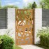 Puerta de jardín de acero desgastado diseño ligero 105x180