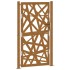 Puerta de jardín de acero desgastado diseño ligero 105x180