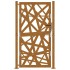 Puerta de jardín de acero desgastado diseño ligero 105x180