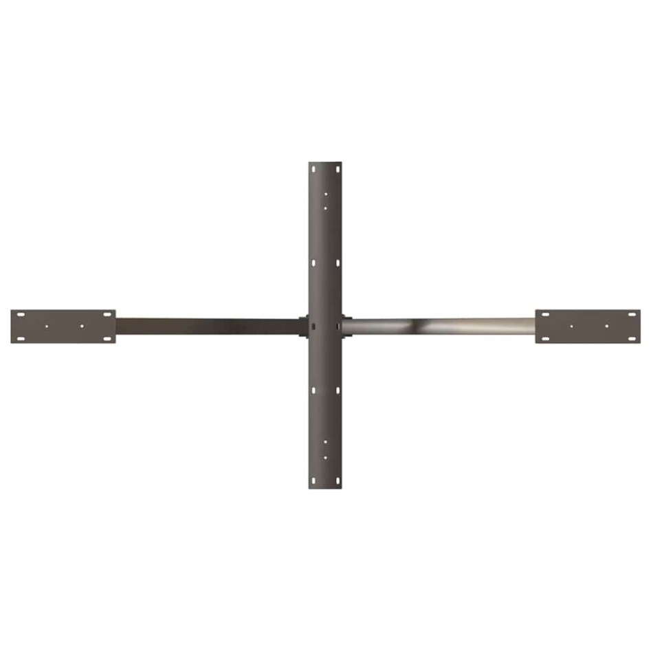 Pata mesa comedor forma araña natural 150x78x(72-73) cm