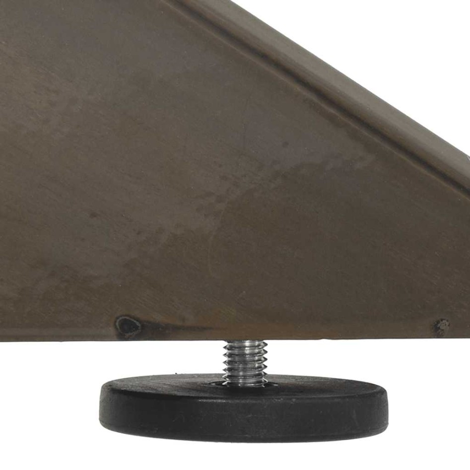 Pata mesa comedor forma araña natural 150x78x(72-73) cm