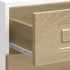 Mueble bajo de cocina Kalmar madera ingeniería de roble