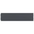 Bordes césped 20 uds antracita 25x103 cm acero laminado