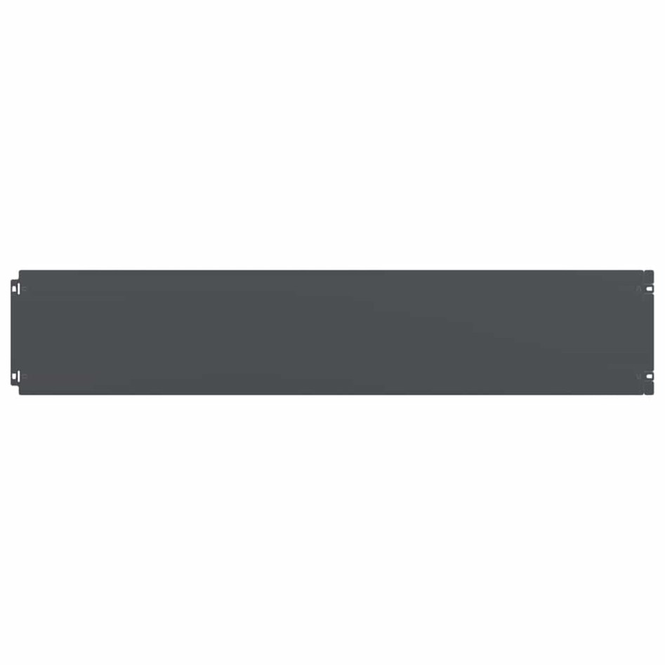 Bordes césped 30 uds antracita 20x103 cm acero laminado