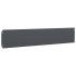Bordes césped 30 uds antracita 20x103 cm acero laminado