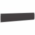 Bordes para césped 30 uds acero laminado frío negro 20x103