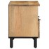 Mueble de TV madera maciza mango marrón 70x33x46