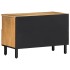 Mueble de TV madera maciza mango marrón 70x33x46