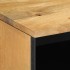 Mueble de TV madera maciza mango marrón 70x33x46