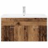 Mueble para lavabo con lavabo incorporado madera