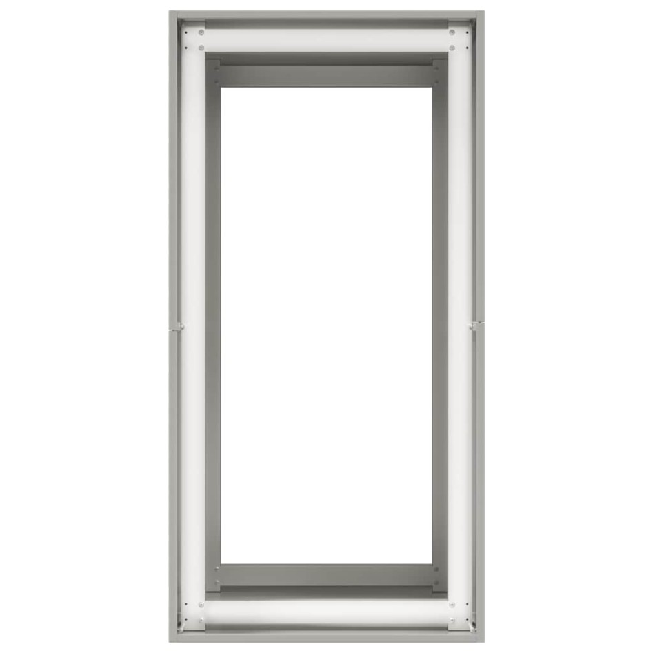 Jardinera 40x80x80 cm acero