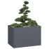 Jardinera acero gris antracita 120x80x80