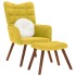 Sillón de relax con taburete terciopelo