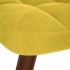 Sillón de relax con taburete terciopelo