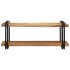Estante de pared madera maciza de acacia 110x33x45