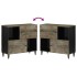 Aparador 80x33x75 cm madera maciza