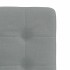Sillas de comedor giratorias 2 unidades tela gris