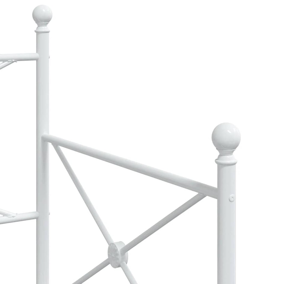 Diván con nido sin colchón blanco 90x200 cm