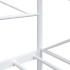 Diván sin colchón blanco 80x200 cm
