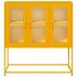 Aparador de acero laminado en frío amarillo 100,5x39x107