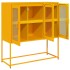 Aparador de acero laminado en frío amarillo 100,5x39x107