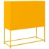 Aparador de acero laminado en frío amarillo 100,5x39x107