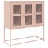 Aparador de acero laminado en frío rosa 100,5x39x107
