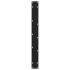 Patas mesa comedor forma V 2uds acero negro 100x(72-73,3)