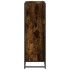 Estantería madera ingeniería roble ahumado 80,5x35x107,5