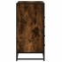 Cómoda de madera contrachapada roble ahumado 70x41x83,5