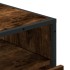 Cómoda de madera contrachapada roble ahumado 70x41x83,5