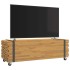 Mesa de centro madera maciza de teca 110x45x35