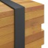 Mesa de centro madera maciza de teca 110x45x35