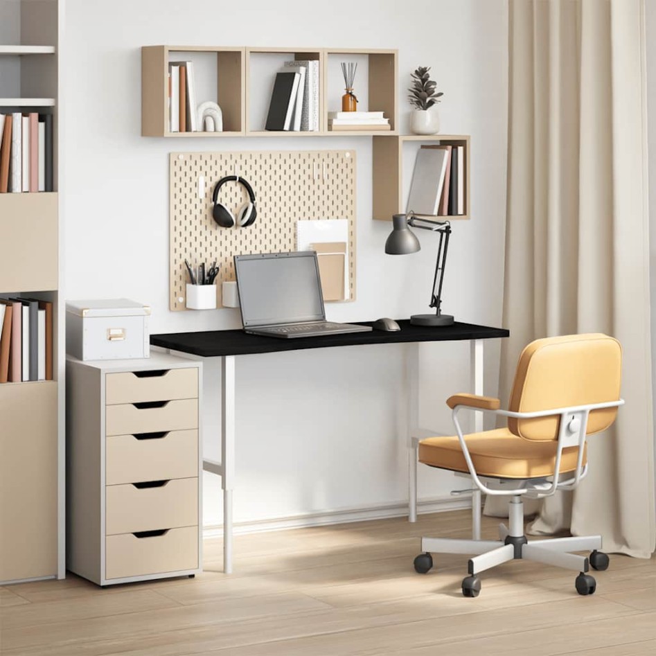 Tablero escritorio 120x60x2,5cm rectangular madera maciza