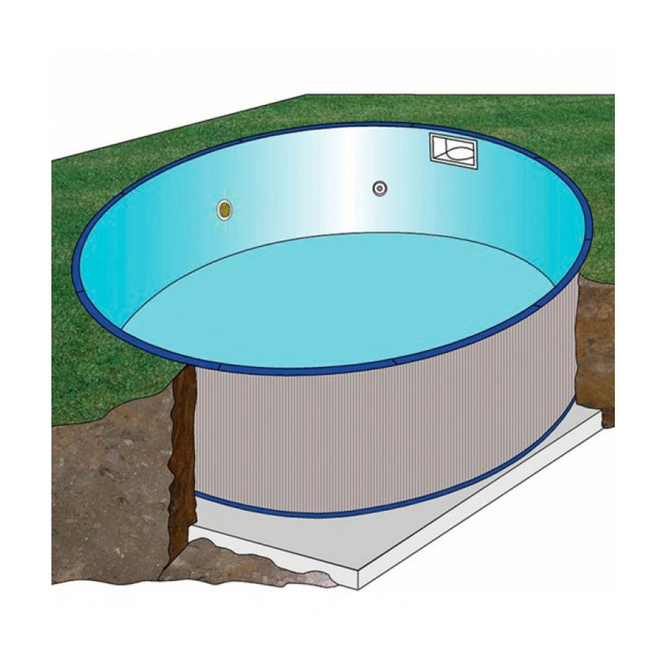 Moorea Piscina circular