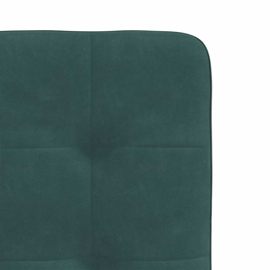 Sillas de comedor 6 unidades terciopelo verde
