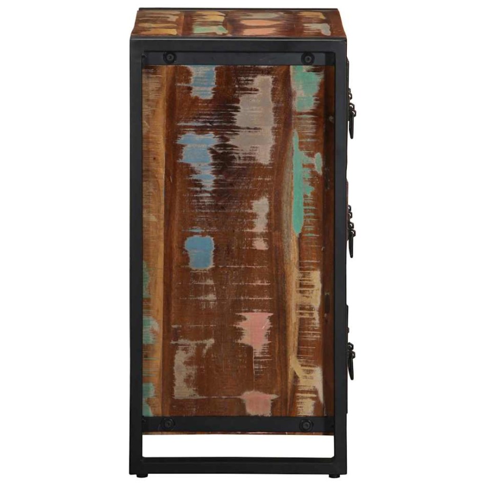 Aparador de madera maciza reciclada 50x35x70