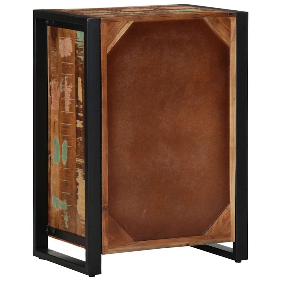 Aparador de madera maciza reciclada 50x35x70