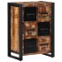 Aparador de madera maciza reciclada 50x35x70
