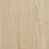 Set de muebles de baño 3 pzas madera contrachapada roble