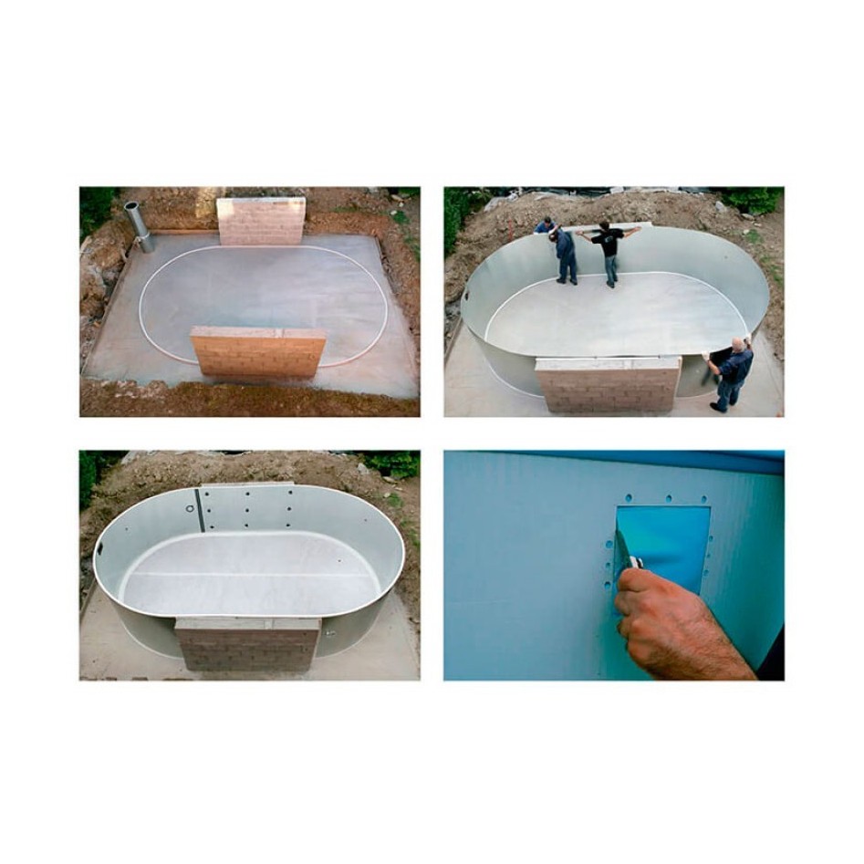 Moorea Piscina circular